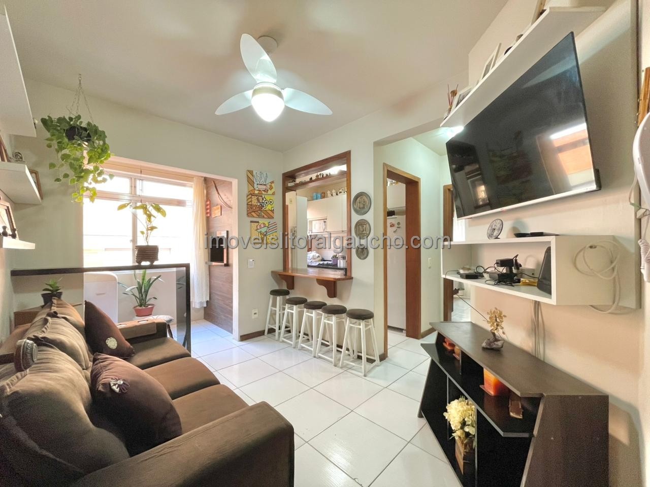 Apartamento 1 dormitório para temporada, Zona Nova em Capão da Canoa | Ref.: 4